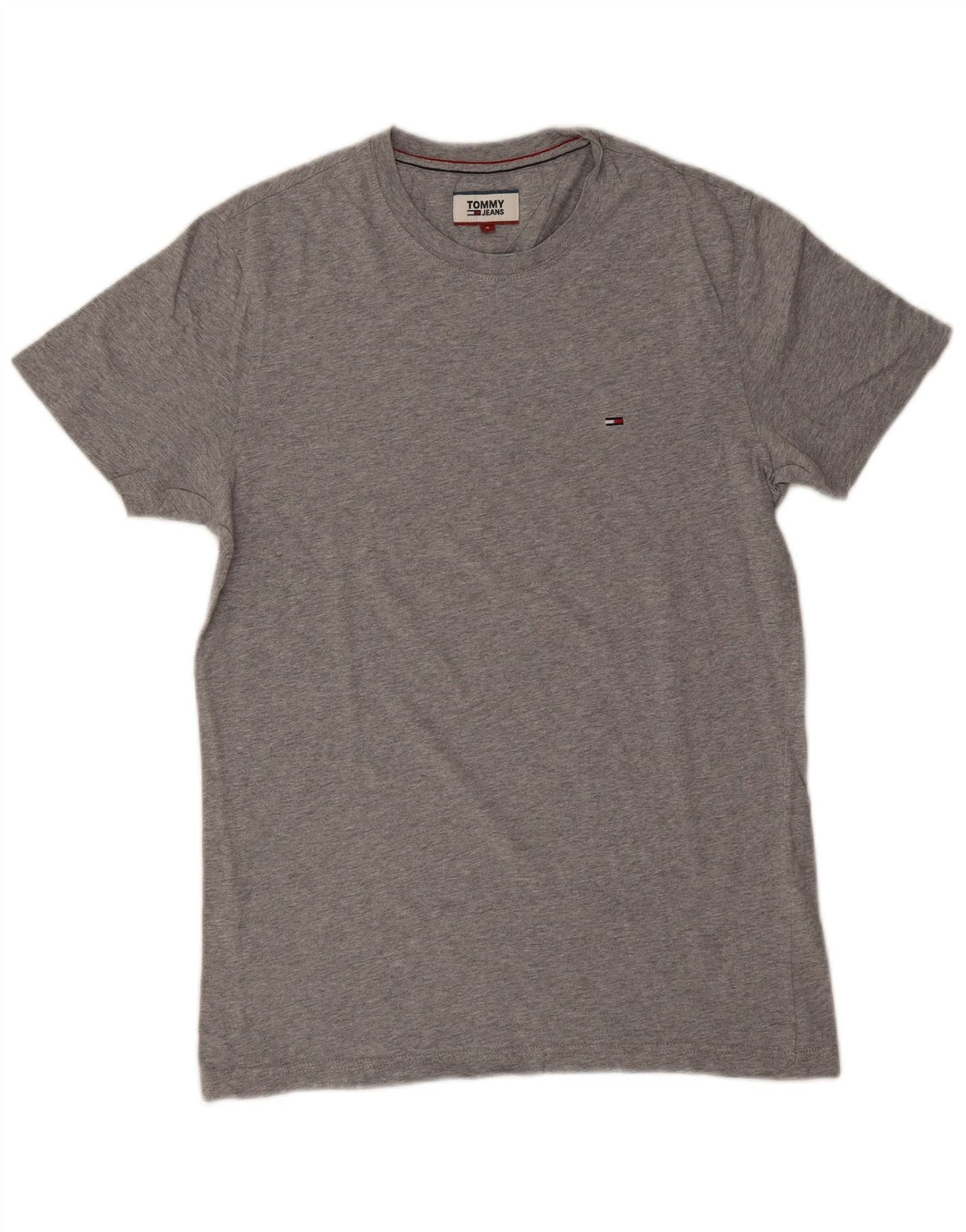 Tommy Hilfiger Mens T-Shirt Top Small Grey Cotton
