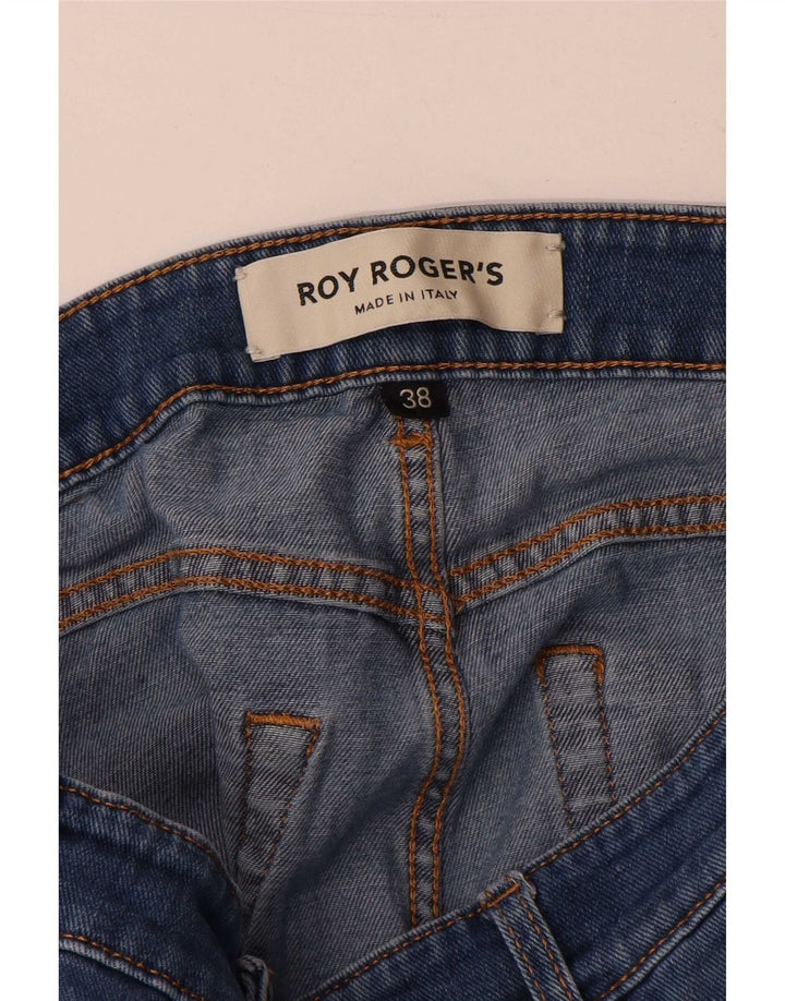 Roy Rogers Womens Candiani Slim Jeans W38 L32 Blue Cotton