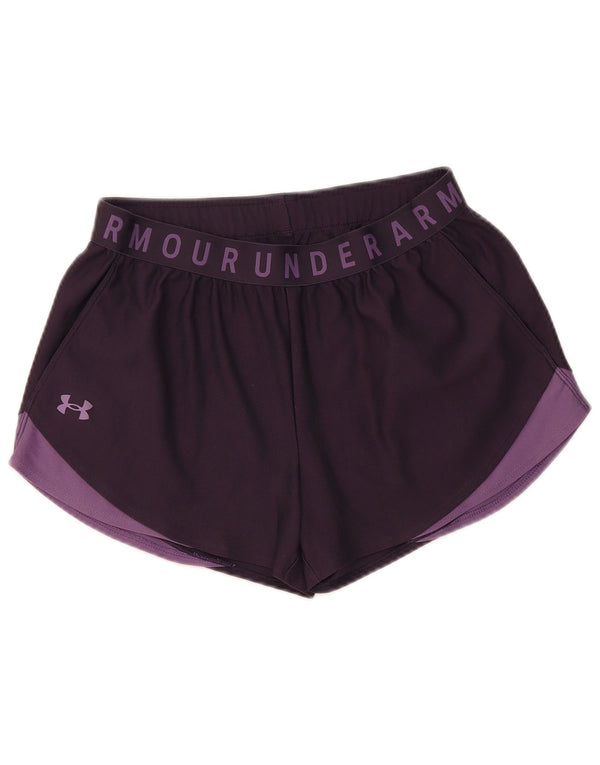 Γυναικείο αθλητικό σορτς Under Armour Heat Gear UK 14 Medium Purple Colourblock