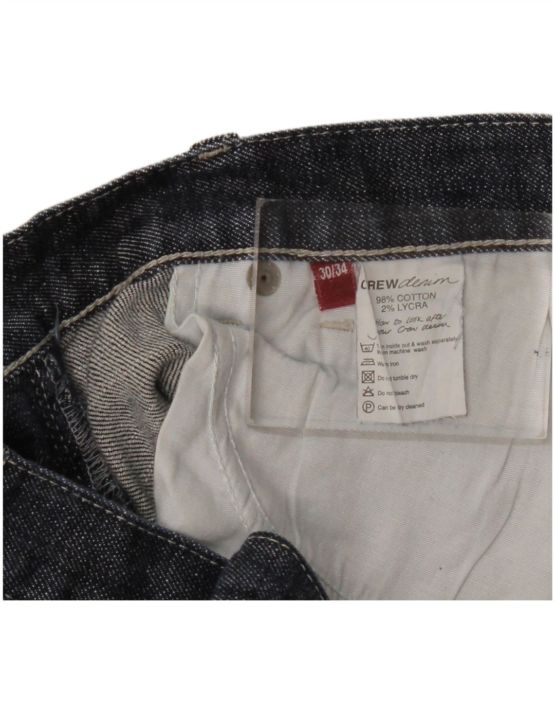 Besætningstøj Dame Bootcut Jeans W30 L34 Marineblå Bomuld