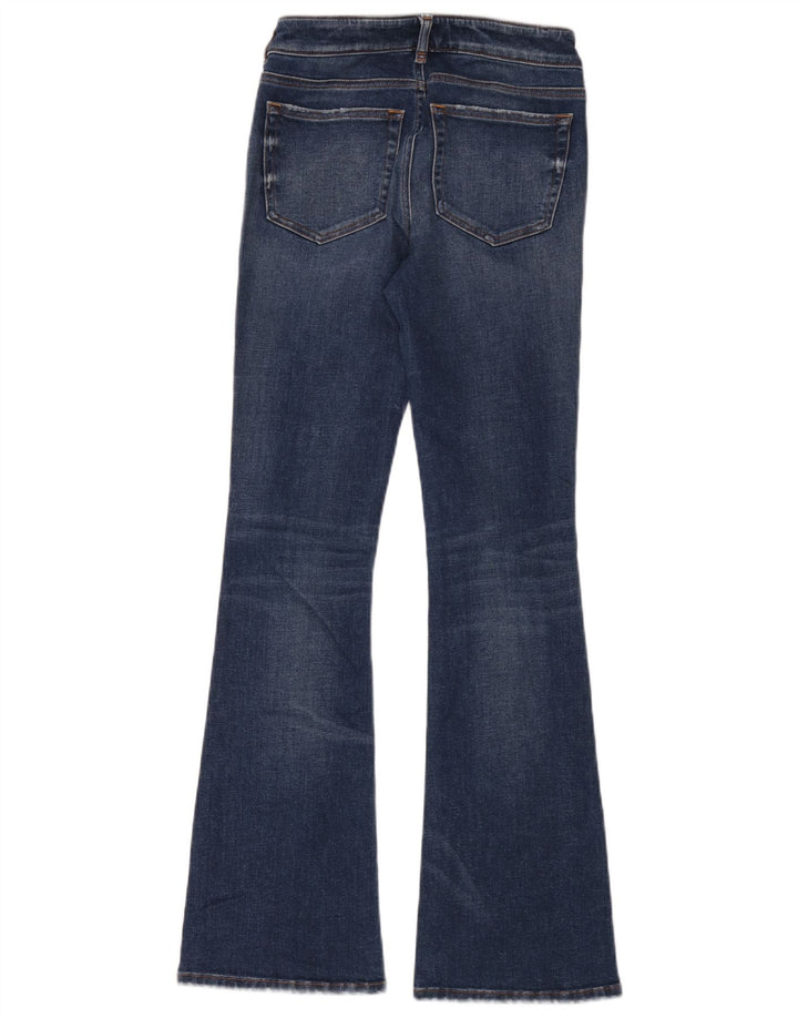Diesel Dame Flared Jeans W26 L32 Blå Bomuld