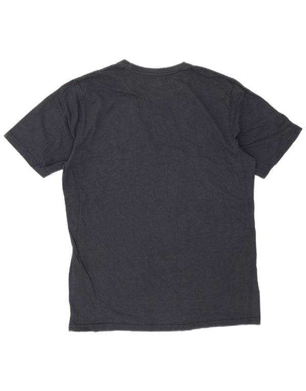 Dickies T-shirt grafica da uomo Top Large in cotone blu navy