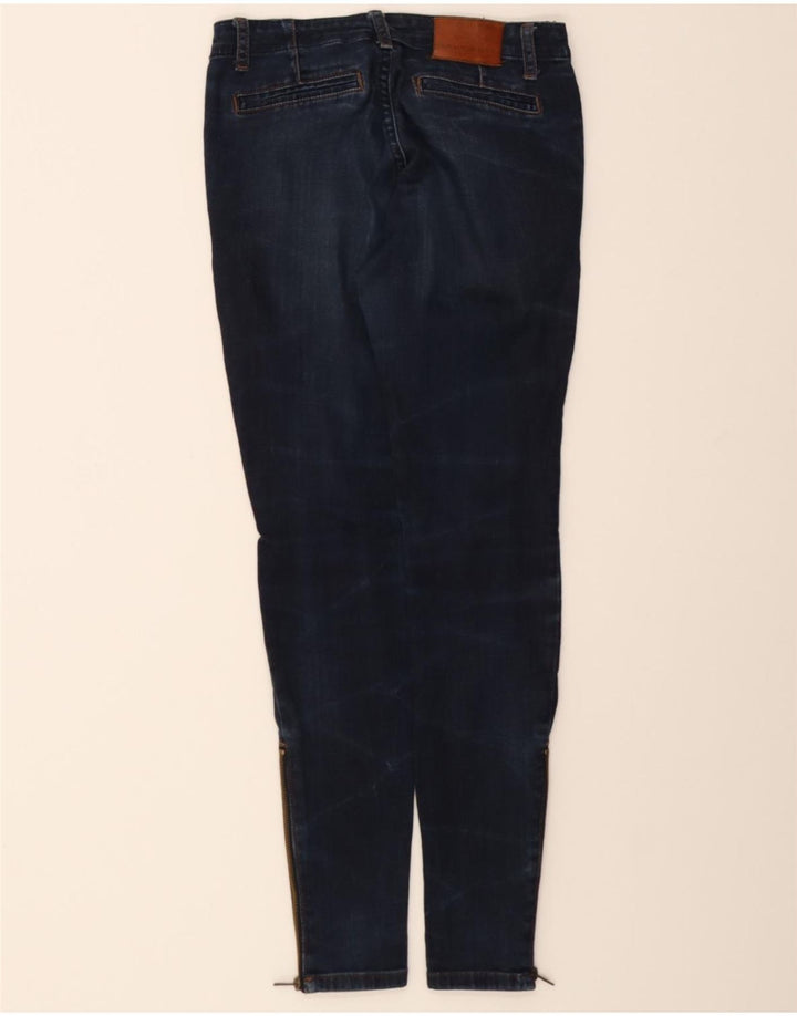 ZARA Womens Skinny Jeans W28 L29 Navy Blue Vintage Zara and Second-Hand Zara from Messina Hembry 
