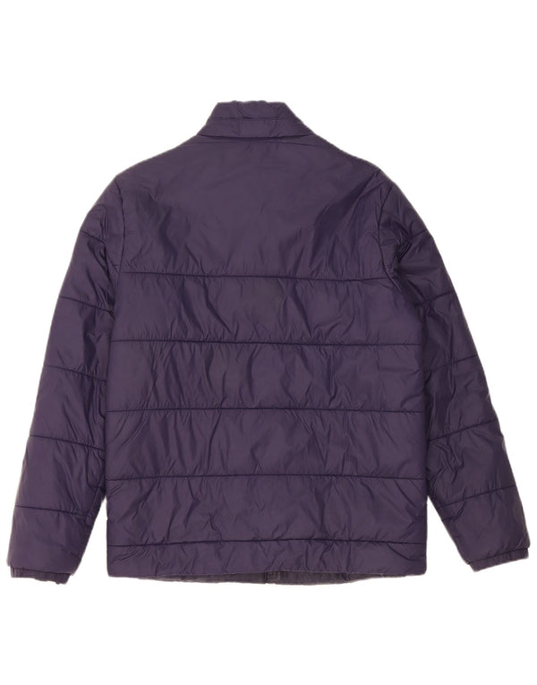 Puma Pige Polstret Jakke 13-14 År Lilla Polyester