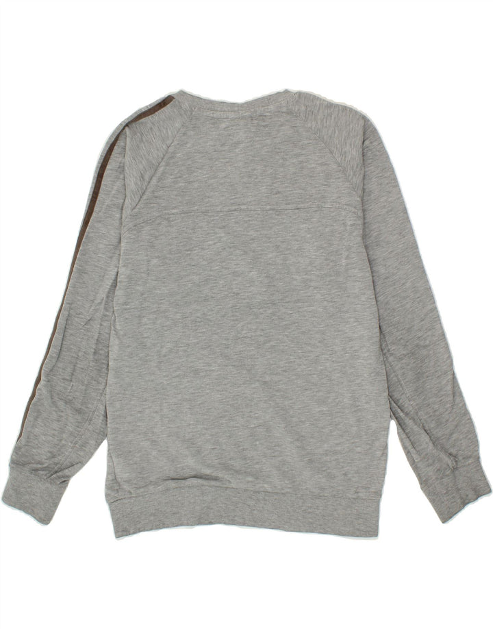 ADIDAS Mens Sweatshirt Jumper Small Grey Cotton Vintage Adidas and Second-Hand Adidas from Messina Hembry 