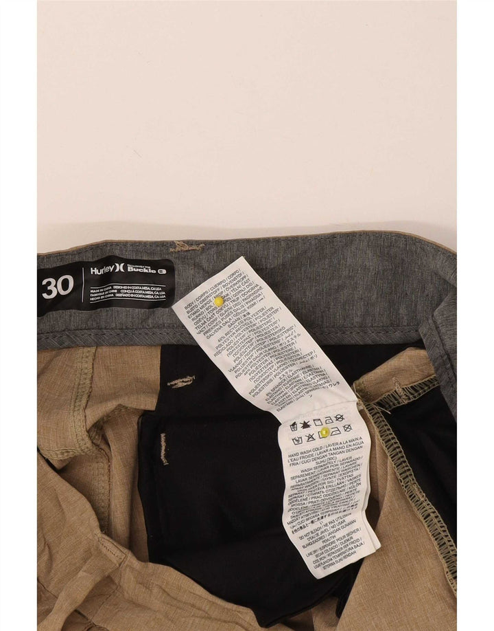 Męskie spodenki chino Hurley W30, średni beż, poliester