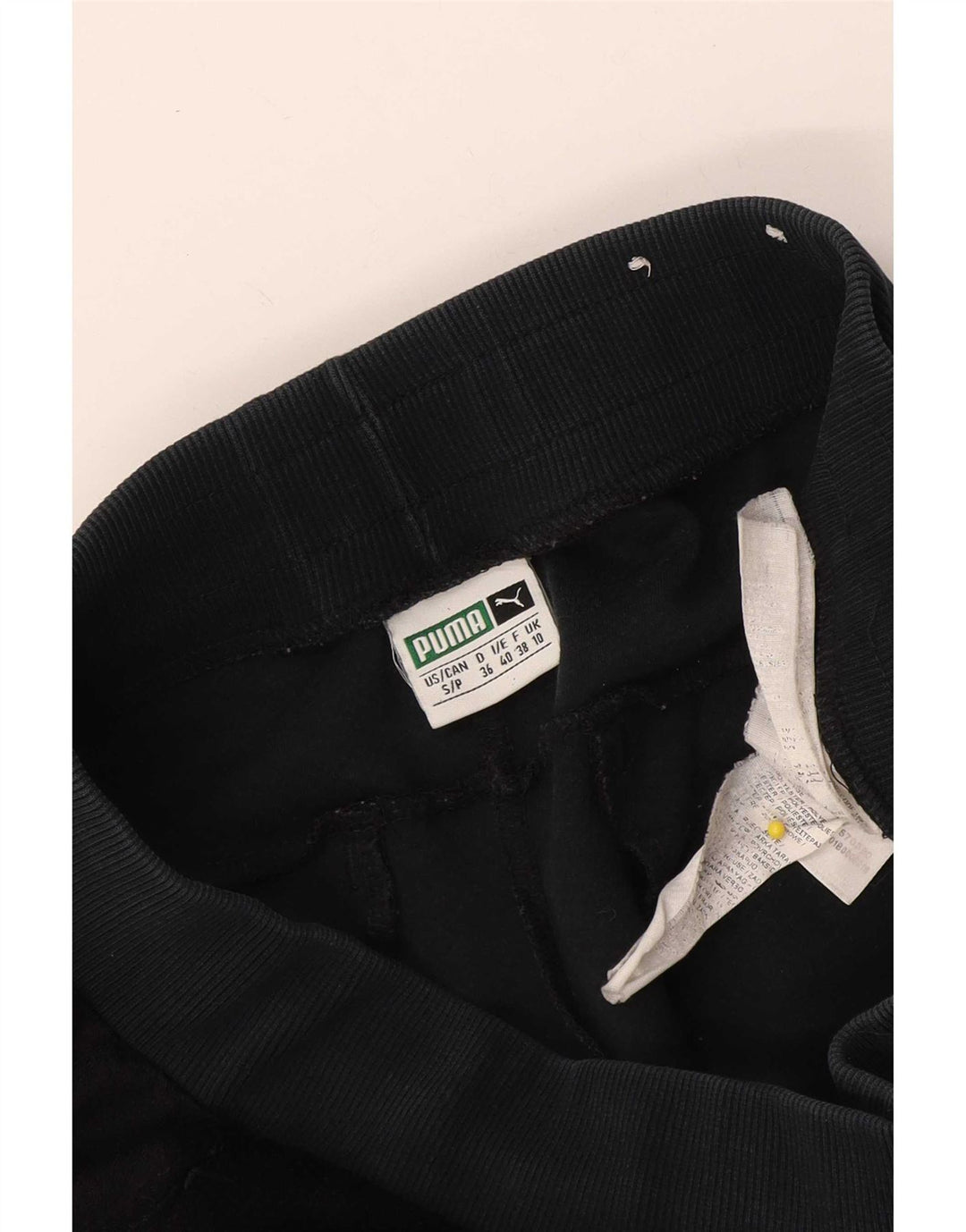 Γυναικεία αθλητική φόρμα Puma Παντελόνι UK 10 Small Black Polyester