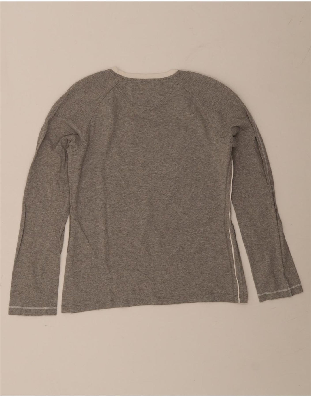 Champion Womens Heritage Classics Graphic Top Long Sleeve UK 14 Large Grey
