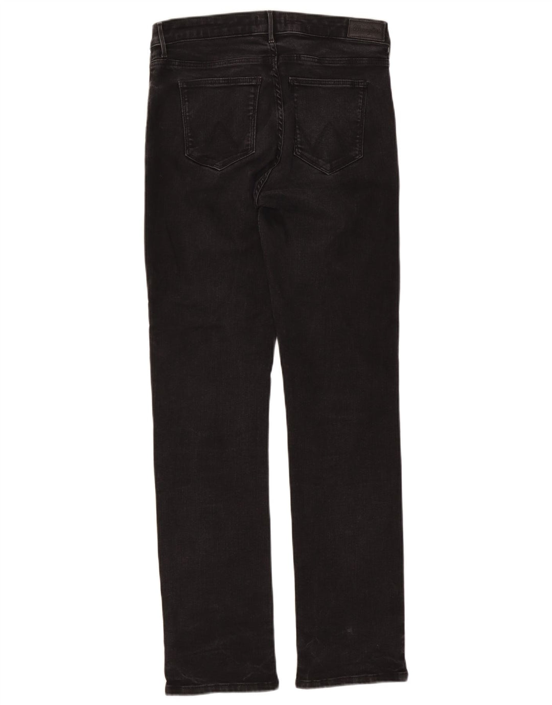 Wrangler Womens Straight Jeans W32 L32 Black Cotton