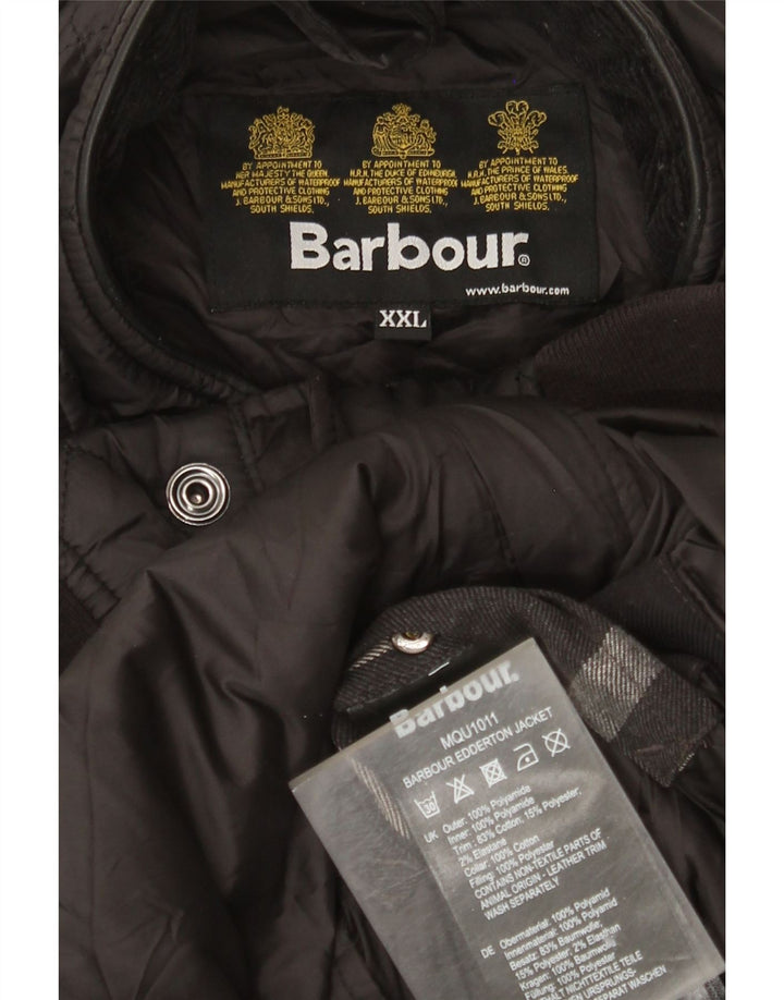 Jachetă matlasată Barbour pentru bărbați UK 44 2XL Poliamidă neagră
