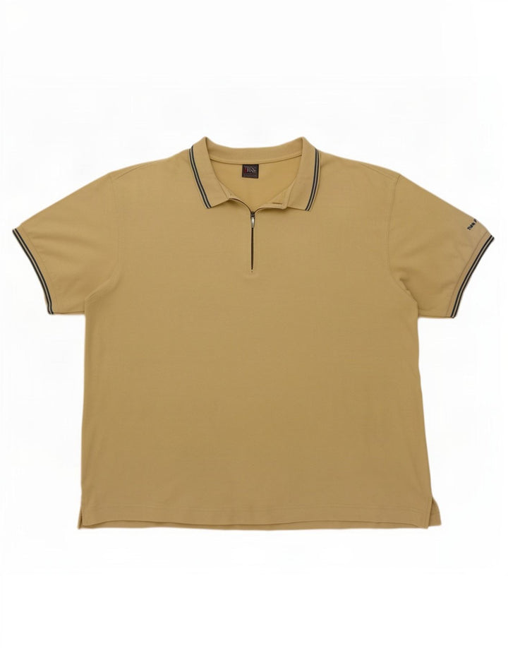 Tænk Pink Herre Polo Shirt 2XL Beige