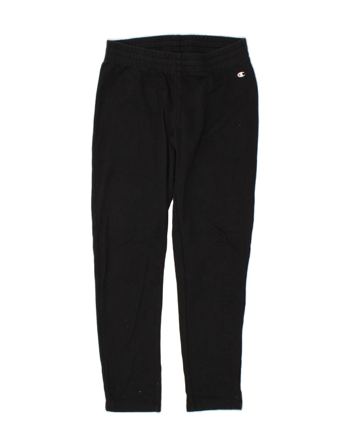 CHAMPION Womens Leggings UK 18 XL Black Vintage Champion and Second-Hand Champion from Messina Hembry 