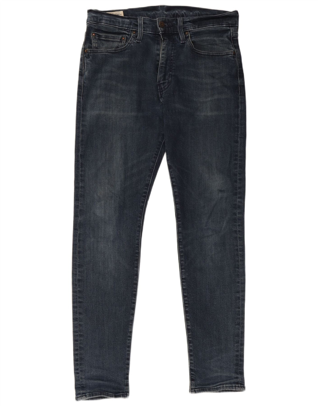 LEVI'S Mens Slim Jeans W31 L32 Blue New Wool