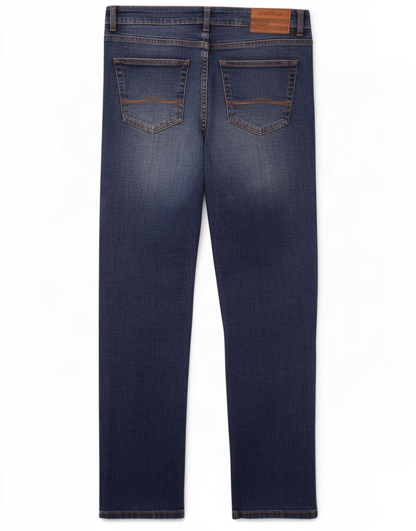 Jack Wills Mens Slim Jeans W34 L31 Azul Marinho Algodão
