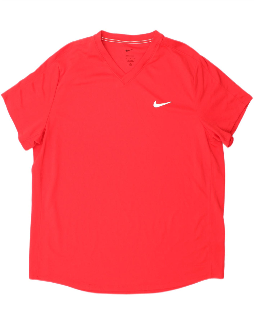 NIKE Mens Dri Fit T-Shirt Top XL Red