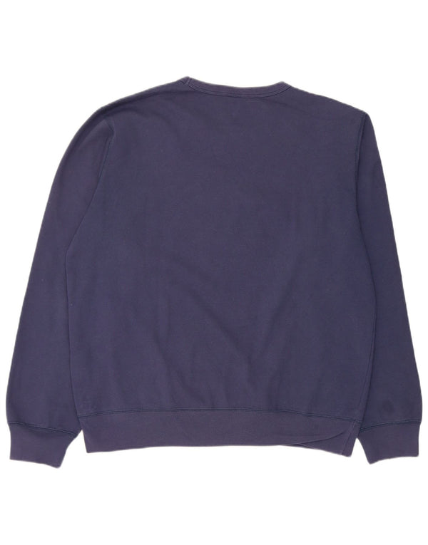 Champion Herre Sweatshirt Jumper XL Marineblå Bomuld