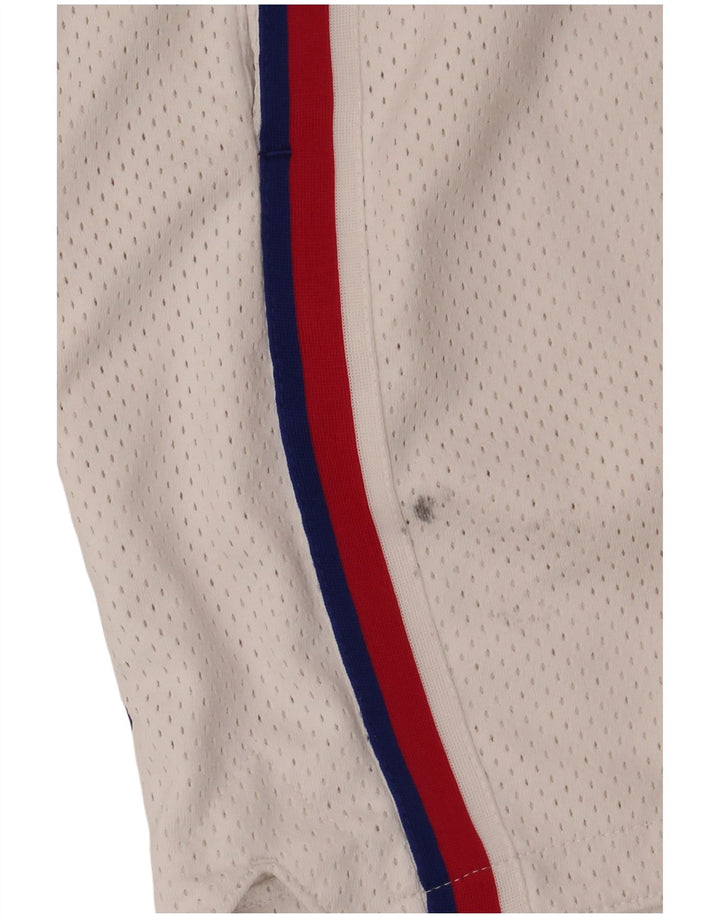 Jordan Herre grafiske sportsshorts Medium White Colourblock Polyester