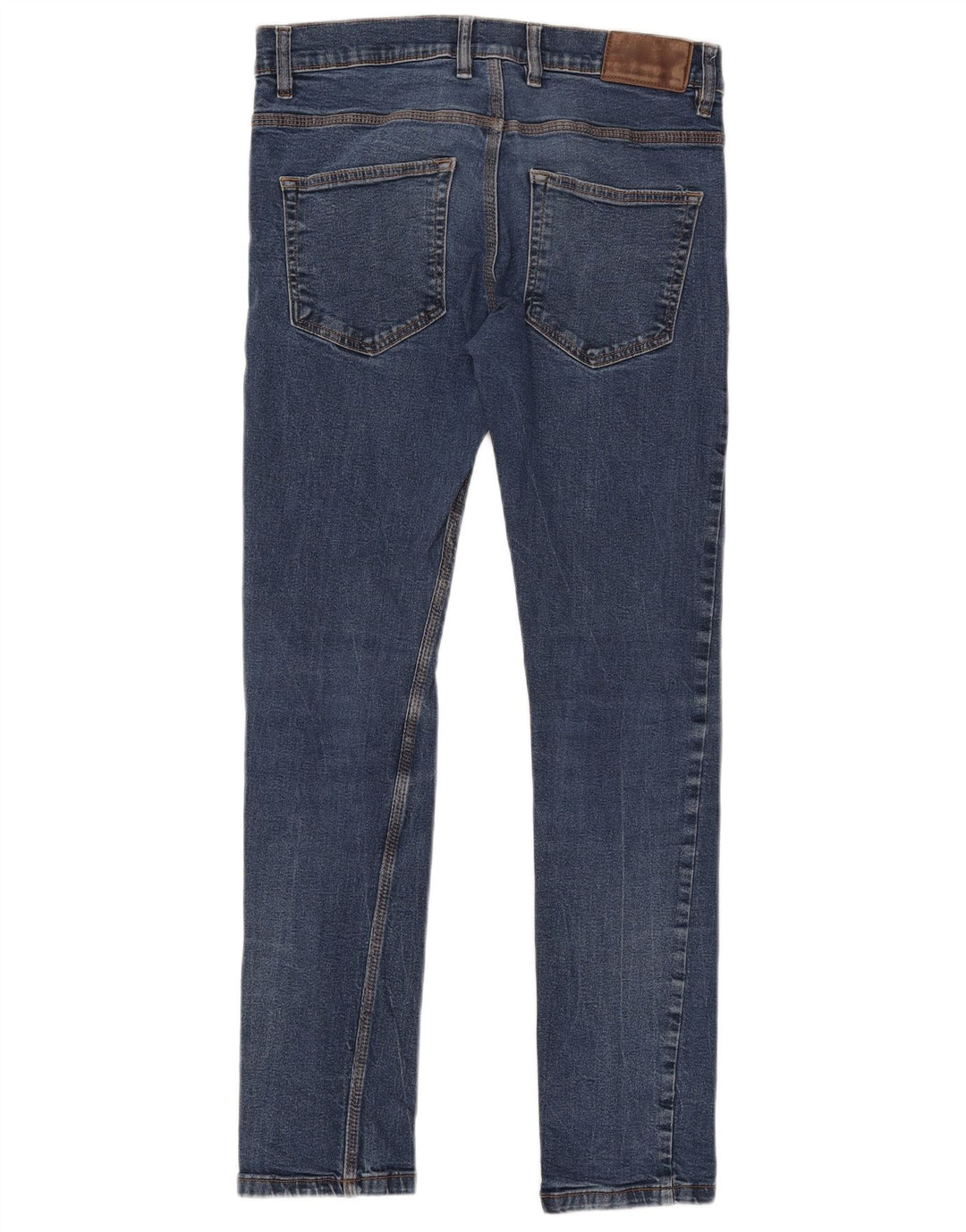 FRANSK FORBINDELSE Dame Slim Jeans W32 L32 Blå Bomuld