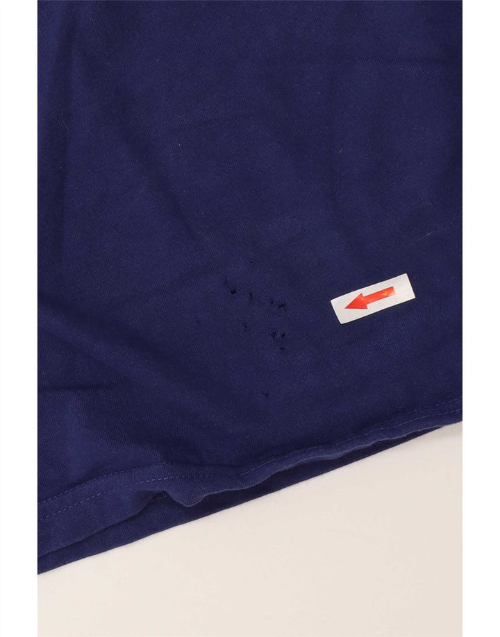 Genuine Merchandise Mens Graphic Vest Top Medium Navy Blue