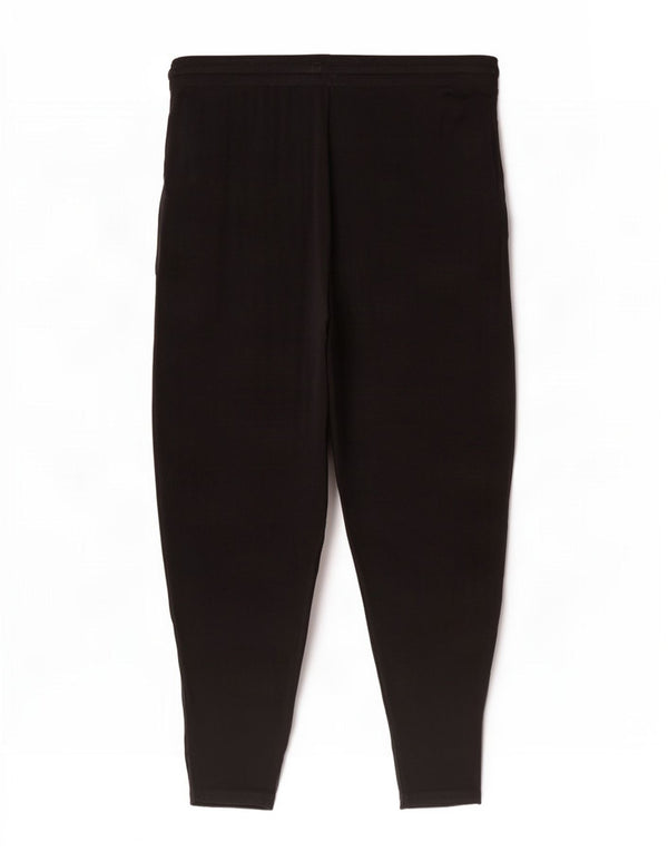 Pantaloni da tuta da donna Marks & Spencer UK 16 Large in viscosa nera