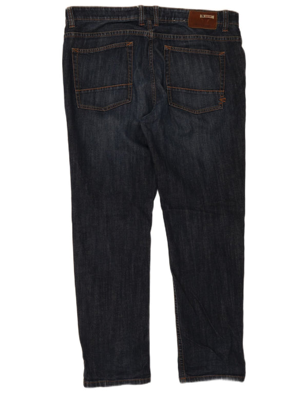 Camel Active Herre Hudson Straight Jeans W40 L32 Blå Bomuld
