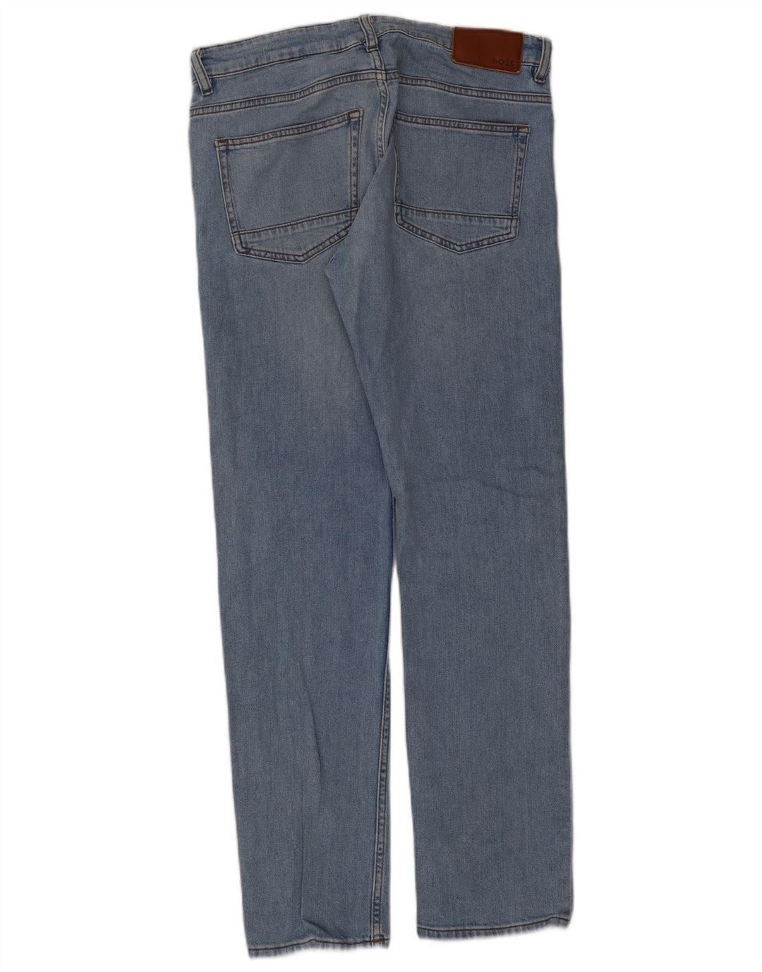 Hugo Boss Jean Slim W30 L32 Bleu Coton Homme
