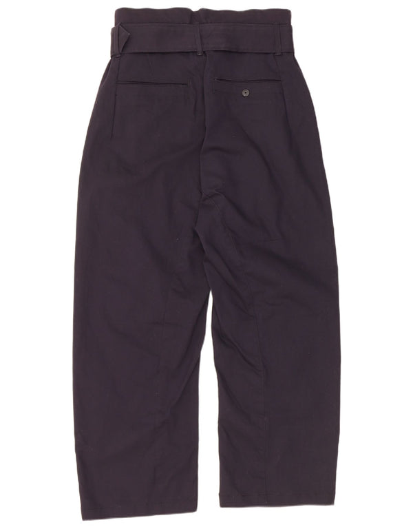 Pantalones Chinos Sueltos De Cintura Alta Para Mujer G-Star W28 L25 Algodón Azul Marino