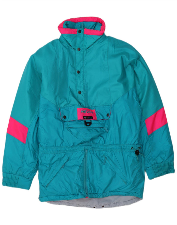 Nevica Herren-Anorakjacke UK 38 Mittelblaues Colourblock-Polyester