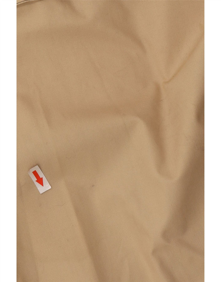 Jack Wolfskin Mens Hooded Anorak Jacket UK 44 2XL Beige Polyester