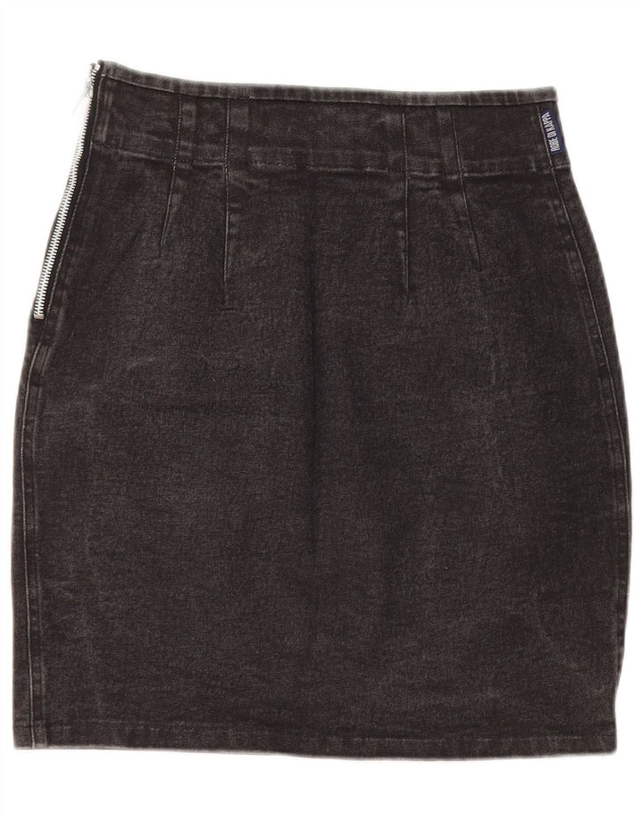 Kappa Dame Denim Nederdel W26 Lille Sort