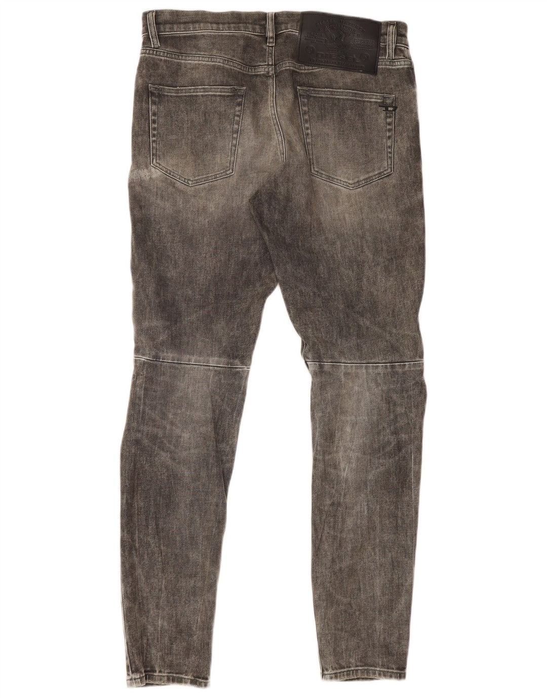 Diesel Herre D-Strukt Slim Jeans W32 L32 Grå Bomuld