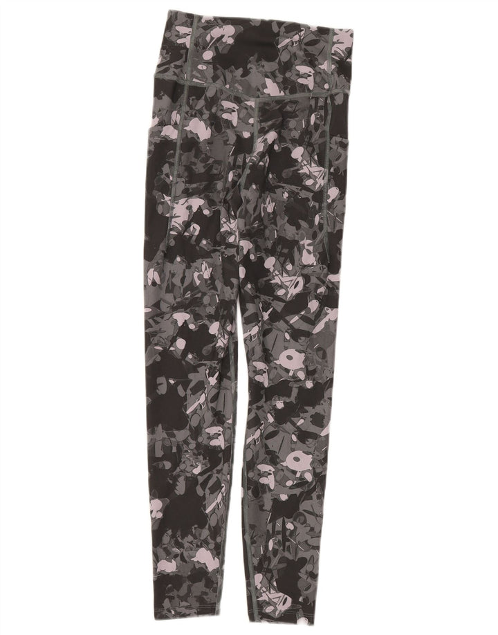 Damskie legginsy The North Face z abstrakcyjnym wzorem, UK 8, małe, wielokolorowe