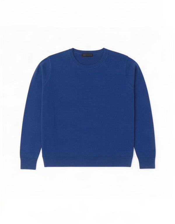 Marks & Spencer Γυναικείο πουλόβερ με λαιμό σκάφος UK 18 XL μπλε ακρυλικό