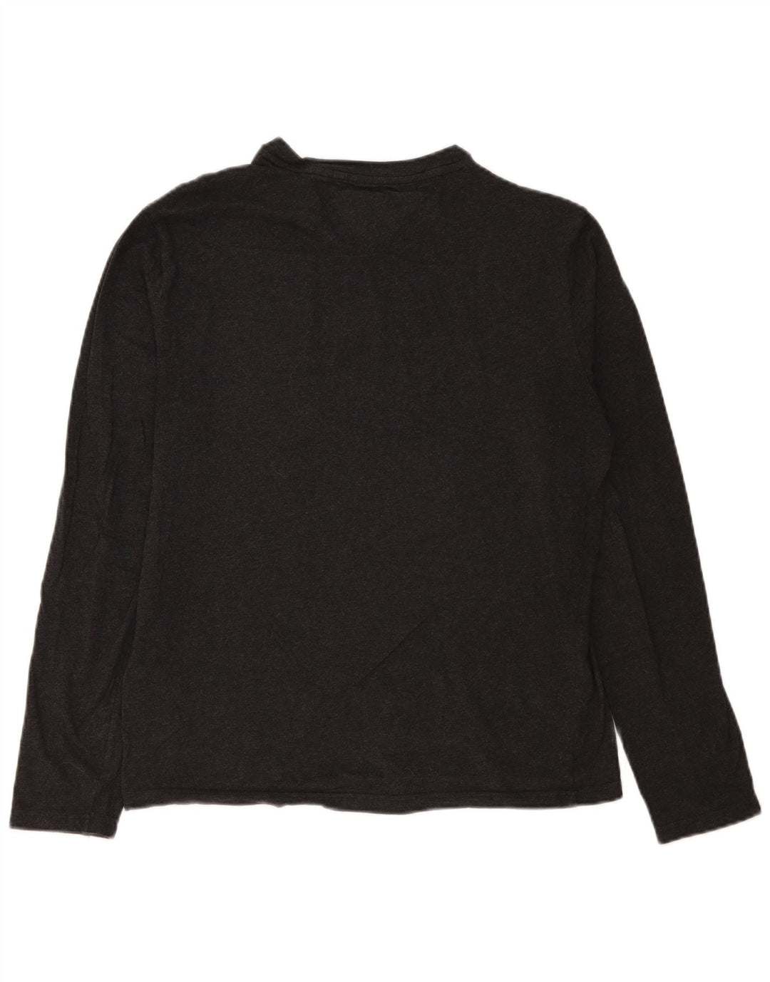 Tommy Hilfiger Mens Top Long Sleeve Medium Grey Cotton