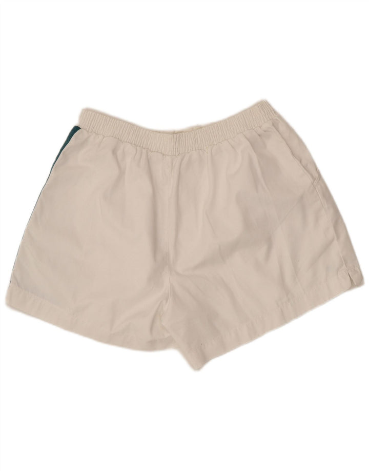 Adidas Mens Chino Shorts W38 XL White Colourblock Polyester