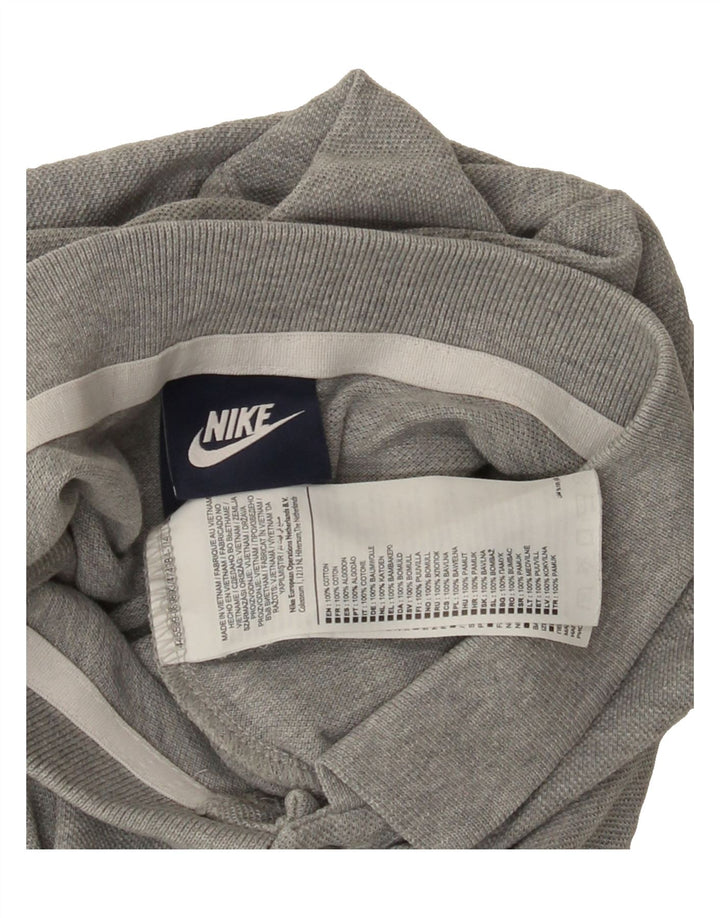 NIKE Mens Polo Shirt Medium Grey Cotton Vintage Nike and Second-Hand Nike from Messina Hembry 