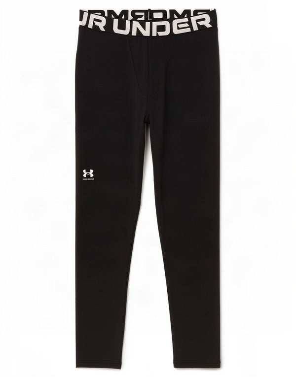Under Armour Boys Cold Gear Grafiske Leggings 13-14 år XL Sort Polyester