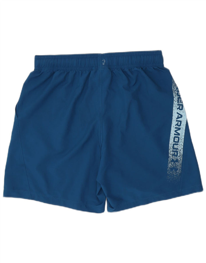 UNDER ARMOUR Grafiske sportsshorts til mænd, store blå