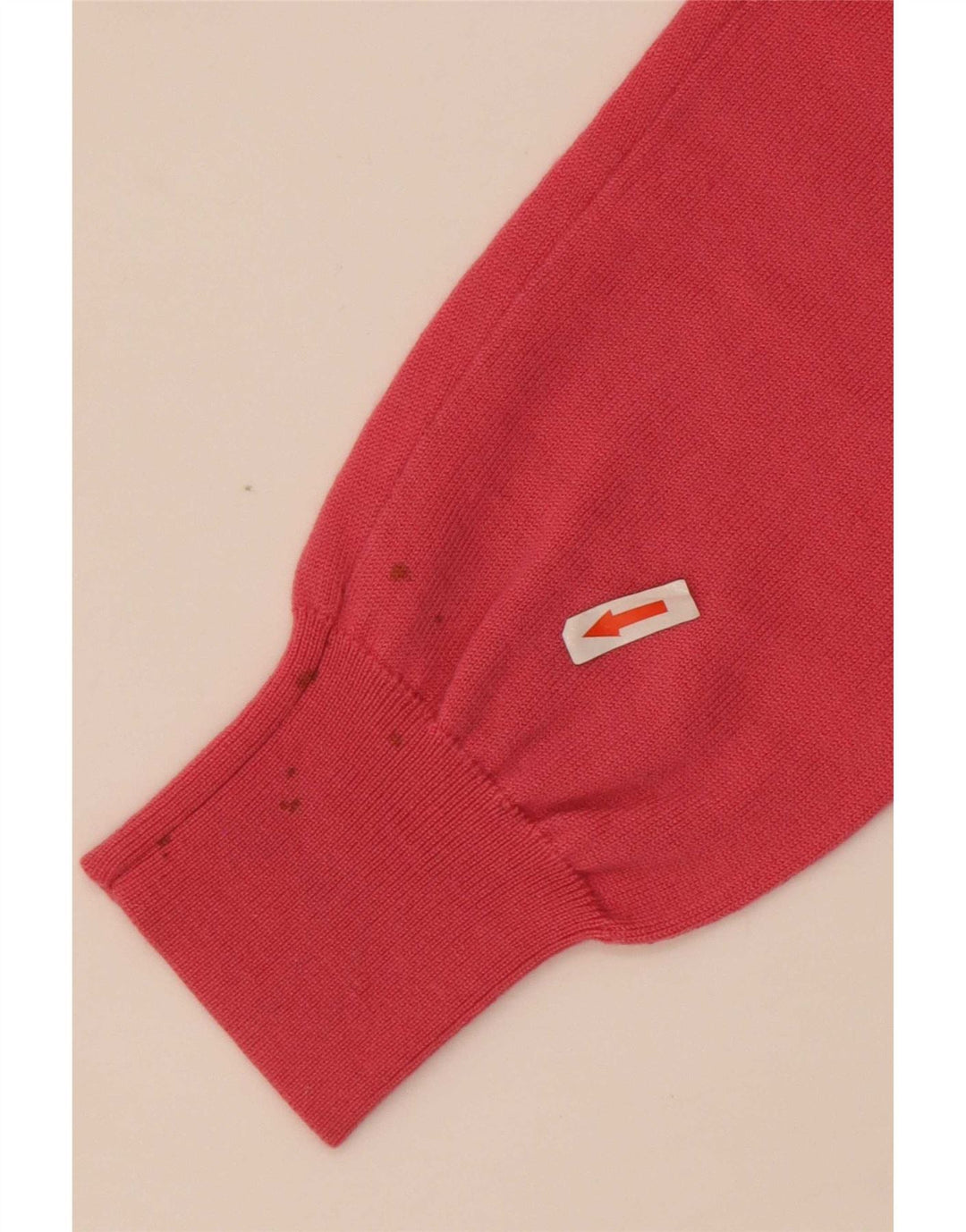 Paul Smith Mens V-Neck Jumper Sweater XL Red Wool