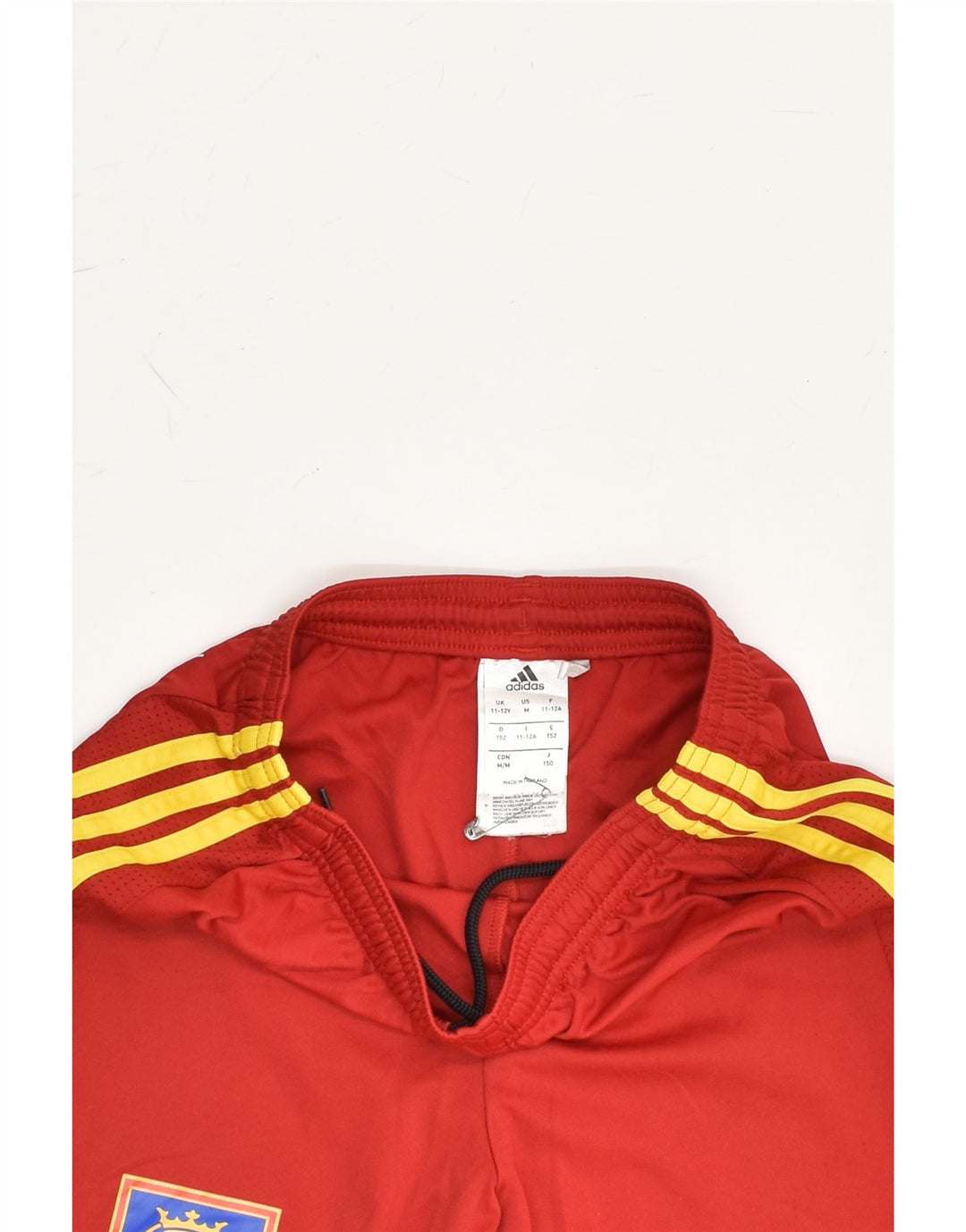 ADIDAS Boys Arizona Sport Shorts 11-12 Years Red Polyester | Vintage Adidas | Thrift | Second-Hand Adidas | Used Clothing | Messina Hembry 