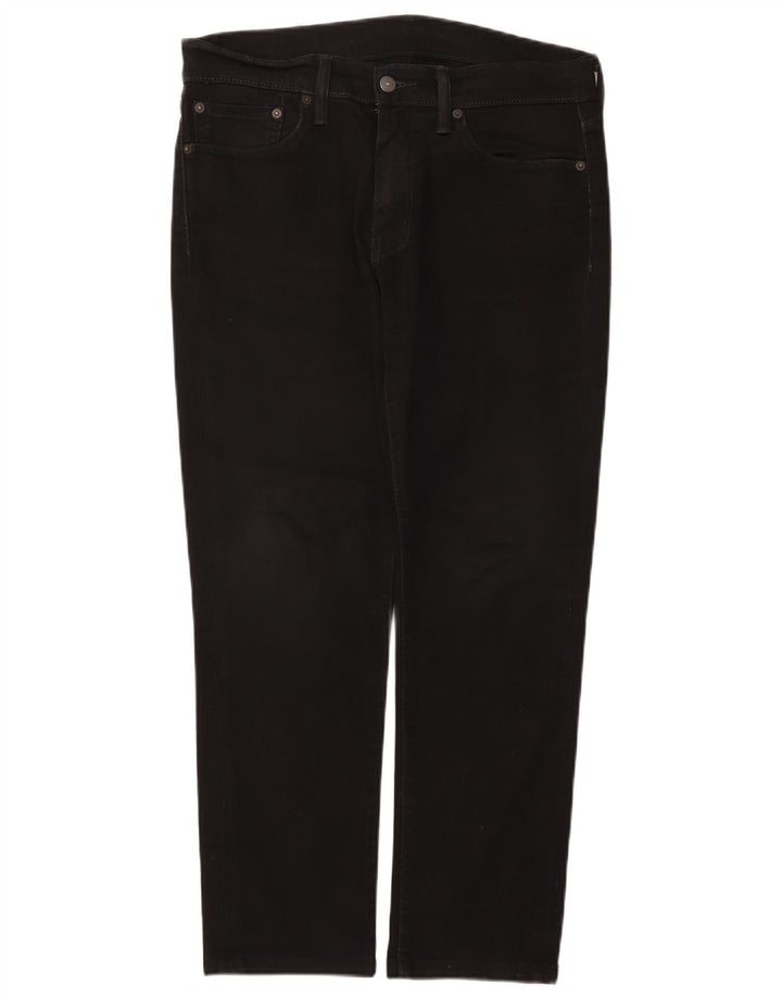 Мужские узкие джинсы Levi's W33 L28, черный хлопок