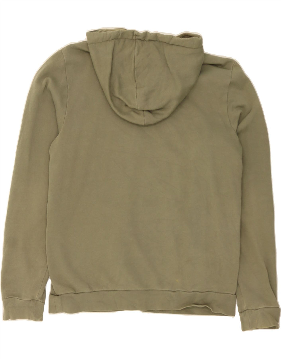 ADIDAS Mens Hoodie Jumper Medium Khaki Cotton Vintage Adidas and Second-Hand Adidas from Messina Hembry 