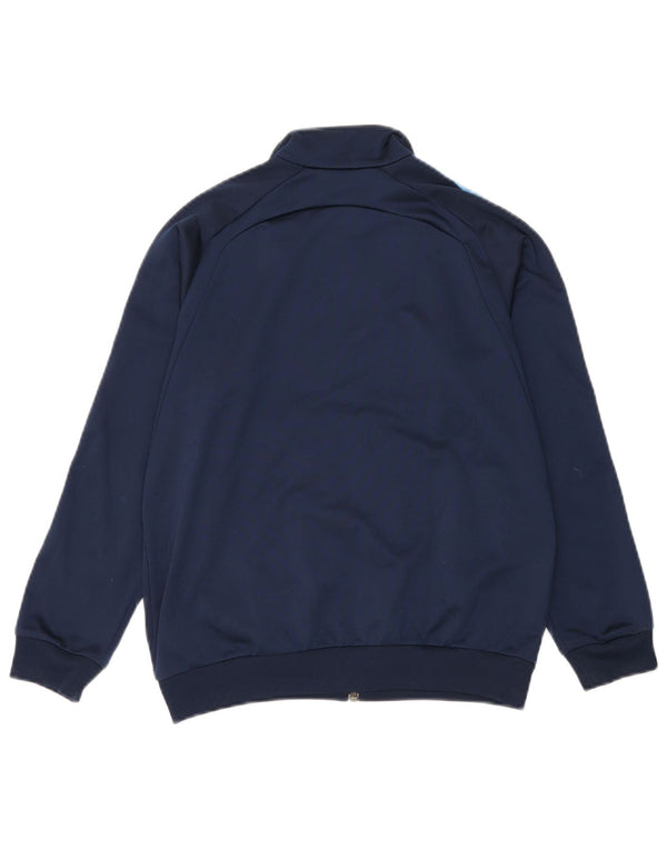 Adidas Boys αθλητική φόρμα Top Jacket 11-12 Years Navy Blue Polyester