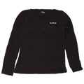 Lotto Damen Top Langarm US 4 Small Schwarz Baumwolle