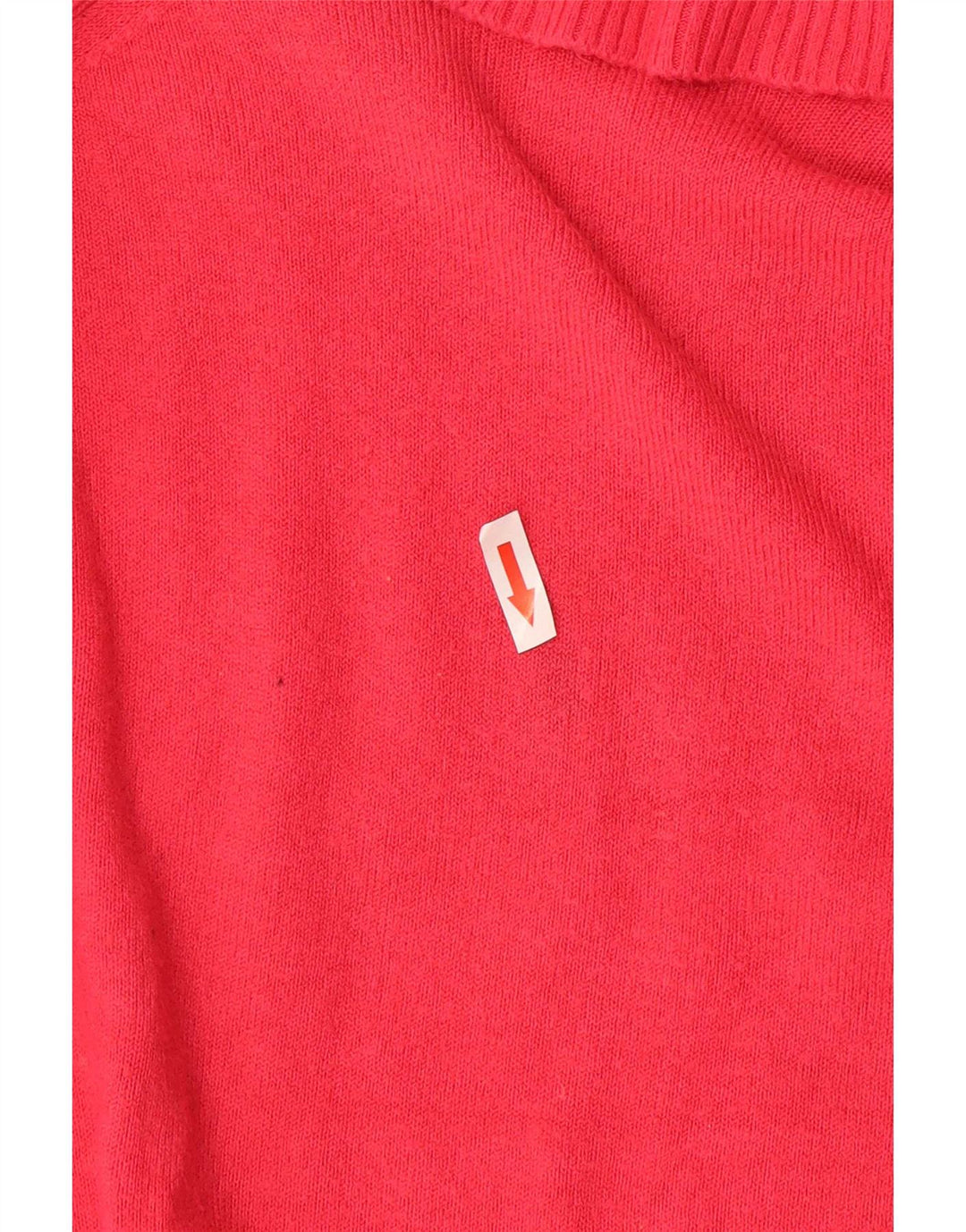 Marks & Spencer Womens Roll Neck Jumper Sweater UK 14 Medium Pink Acrylic