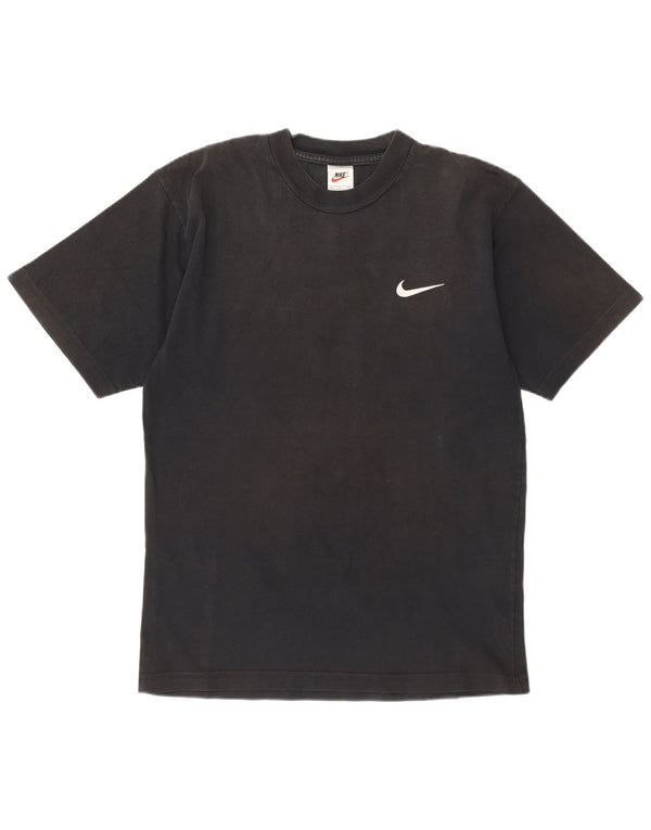 T-shirt męski Nike, mały, czarny, bawełniany