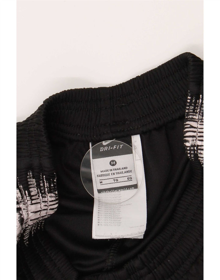 Nike Herre Dri Fit træningsdragt Bukser Medium Sort Nålestribet Polyester