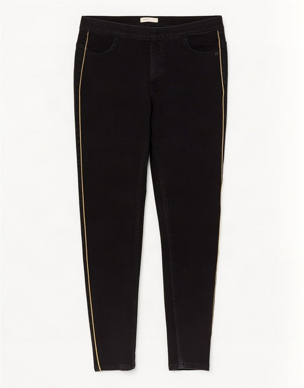 Marks & Spencer Womens Crop Jegging Jeans UK 14 Large W32 L25 Black Bomuld