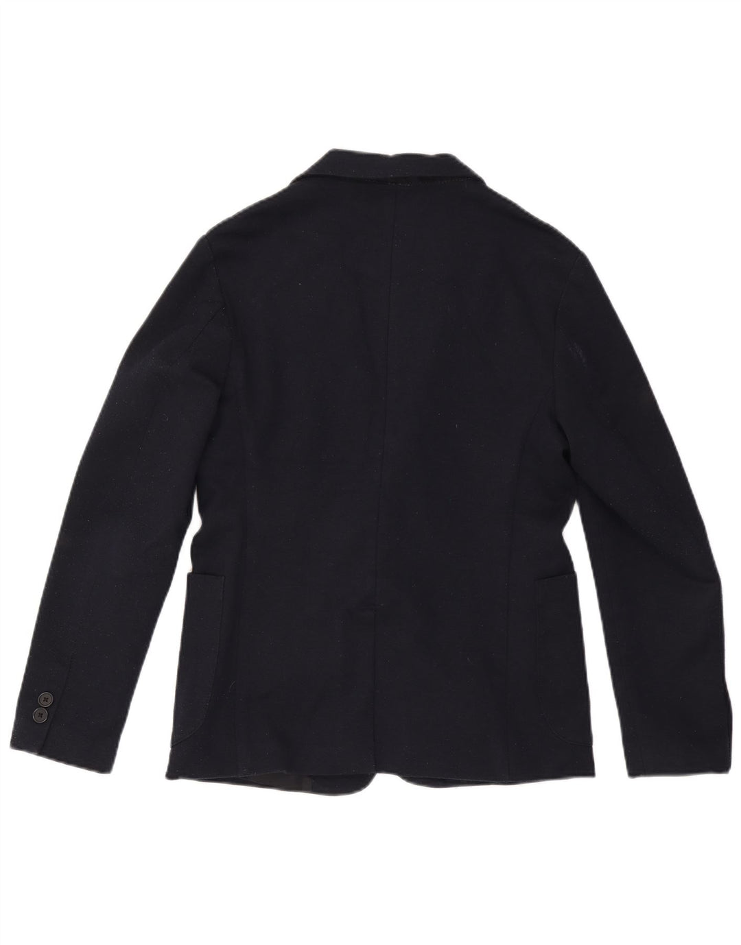 Zara Herren-Blazer mit 2 Knöpfen, UK 38, mittelmarineblau, Polyester