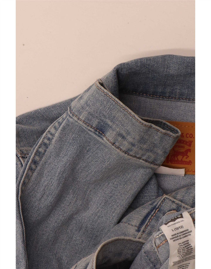 Levi's Girls Denim Jacket 10-11 Years Large Blue Cotton
